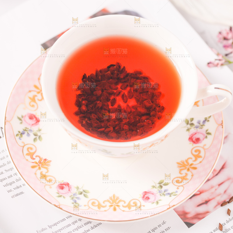 一杯决明子茶