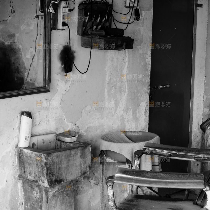 老式理发店