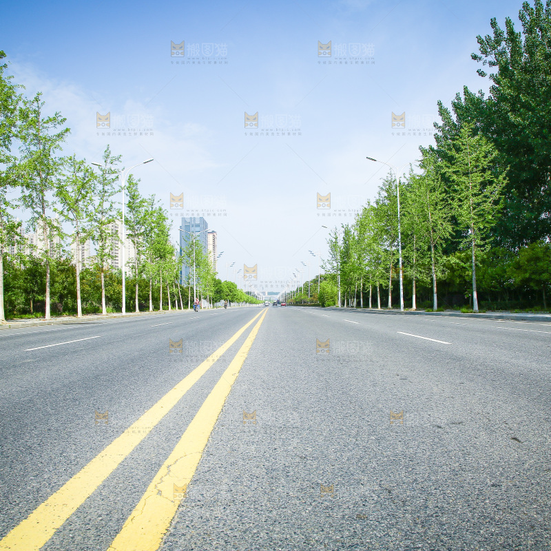 宽敞的道路