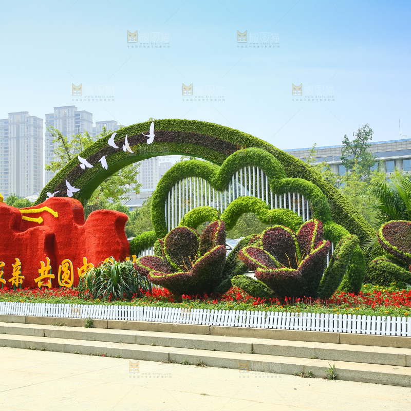 植物景观雕塑