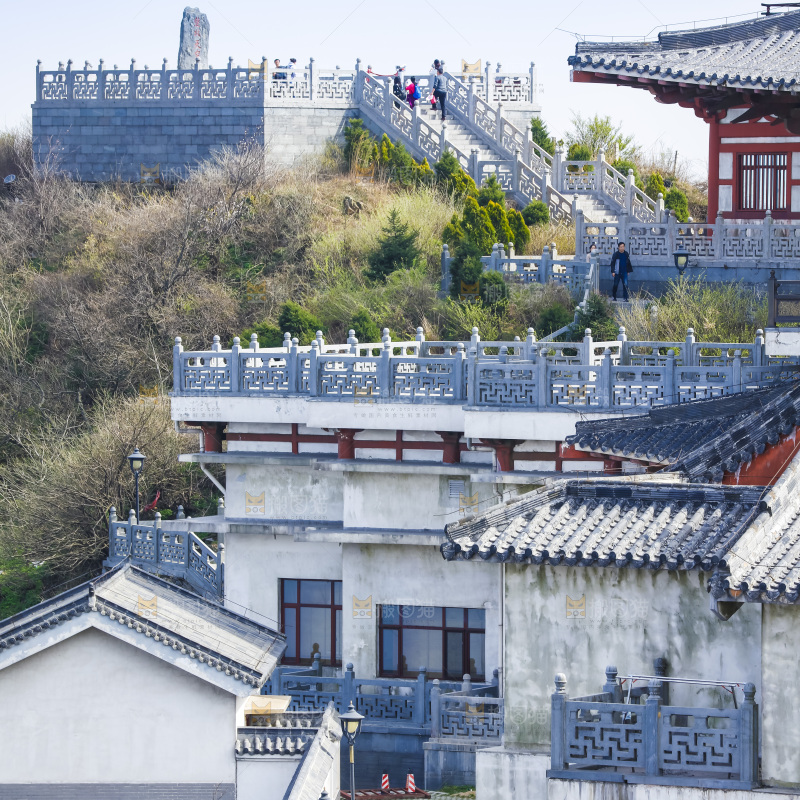 户外的建筑