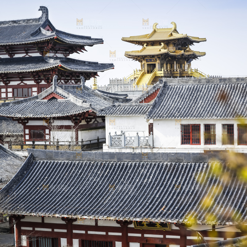 寺庙的建筑