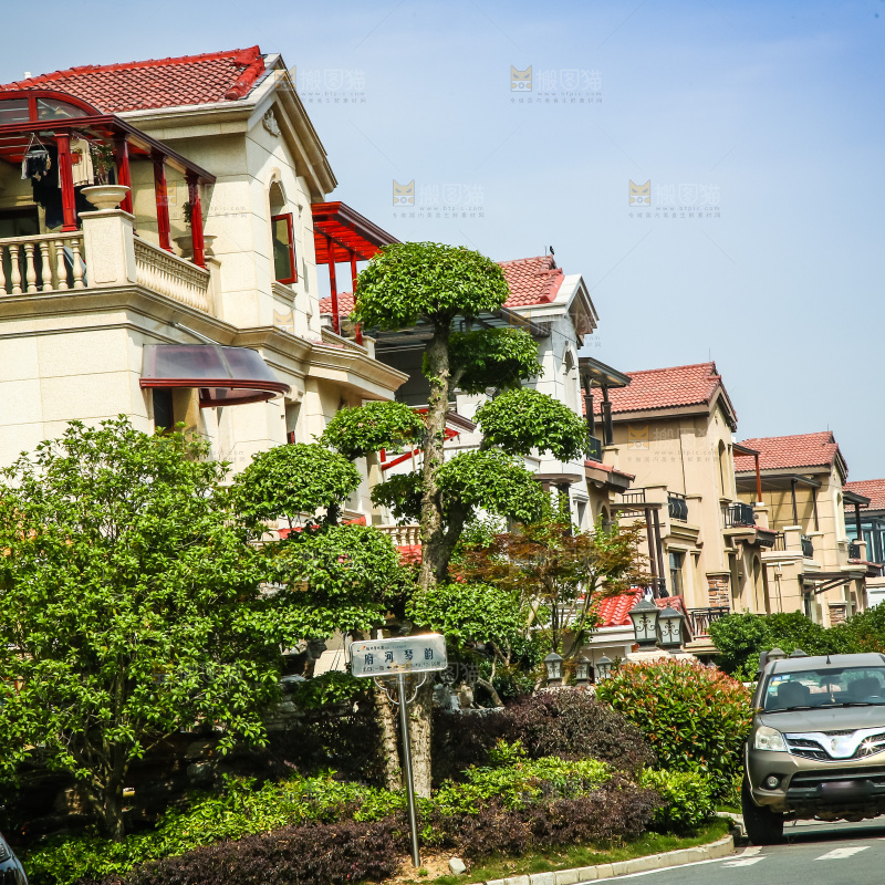 一栋别墅房