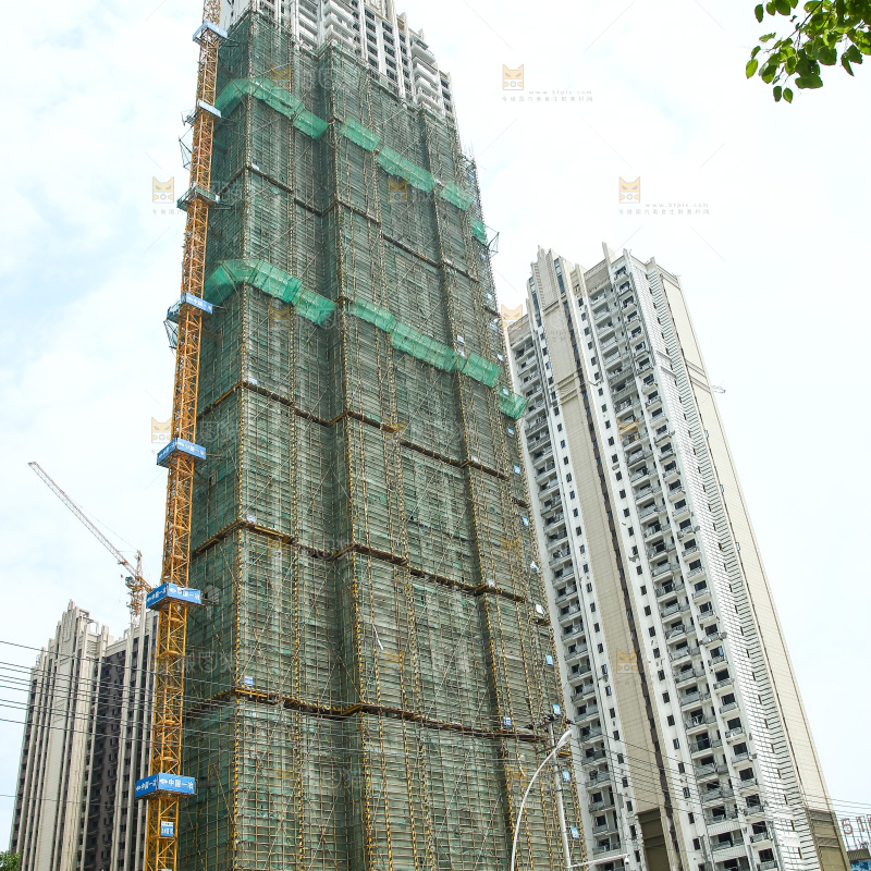 建设中的楼房