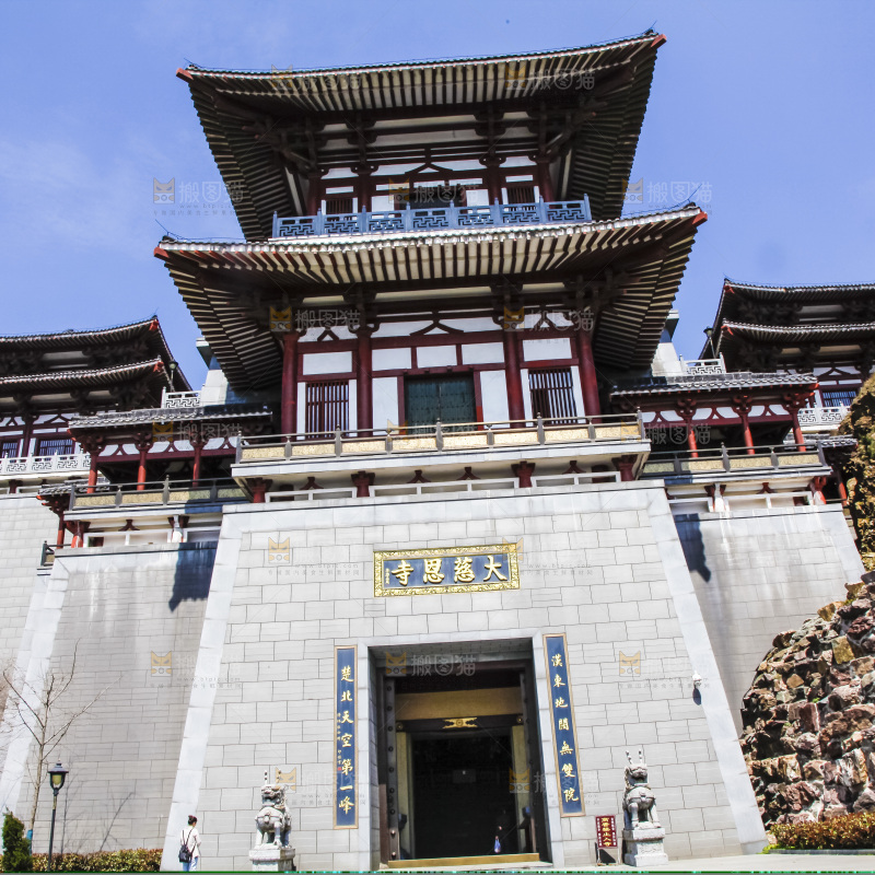寺庙的建筑