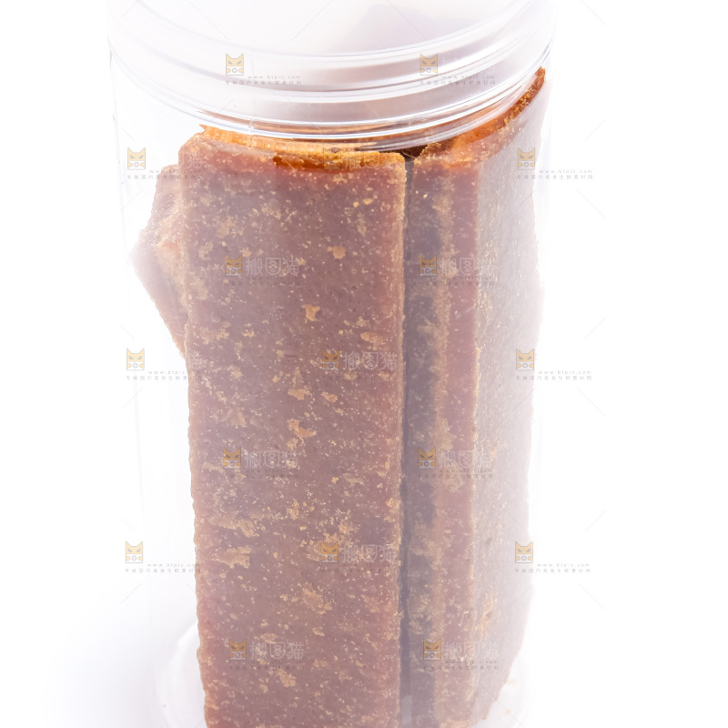 白底上的红糖片