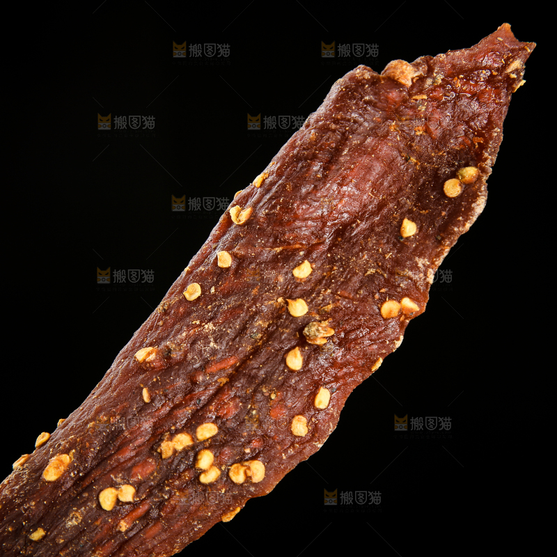 一个麻辣牛肉干