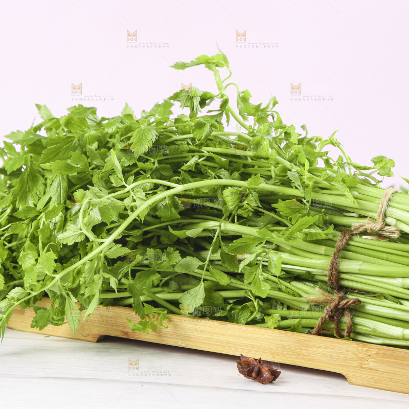 一盘湖南新鲜水芹菜
