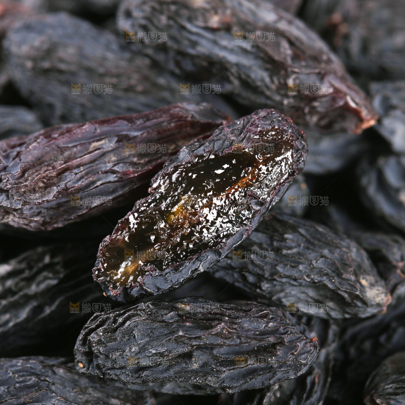 一堆新疆葡萄干