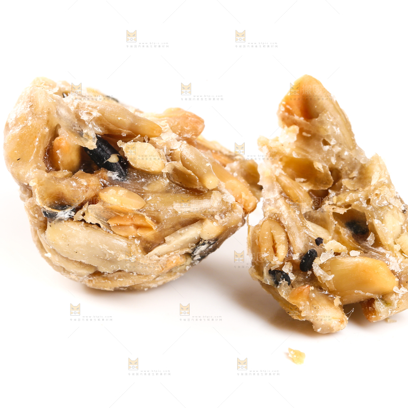 白底上的丸子