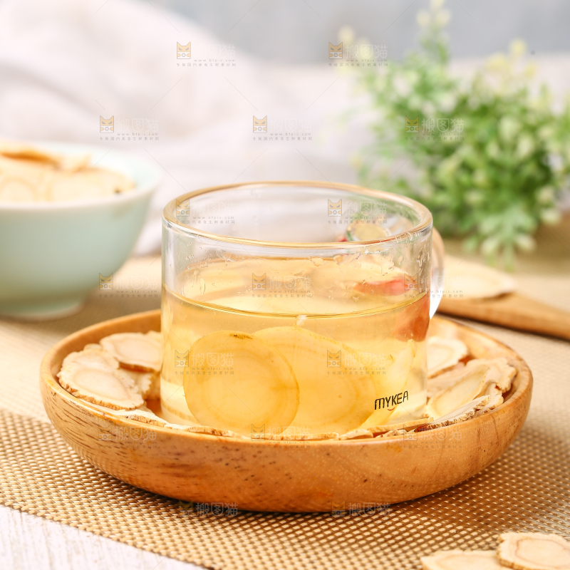 一杯西洋参茶