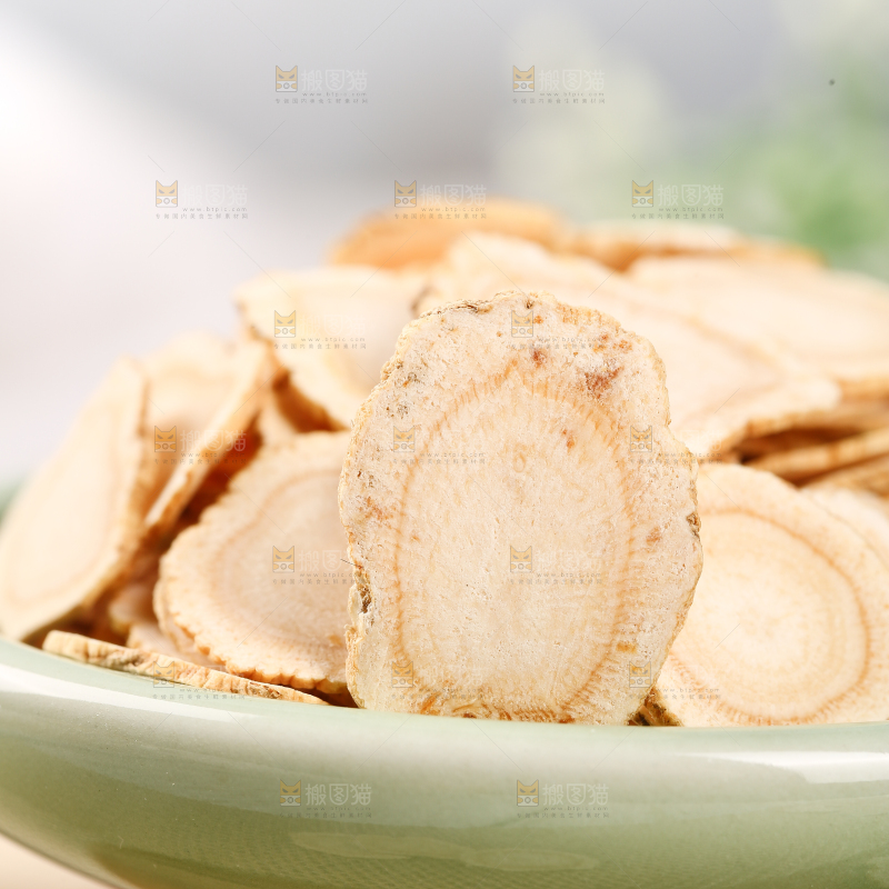 一盘长白山西洋参片