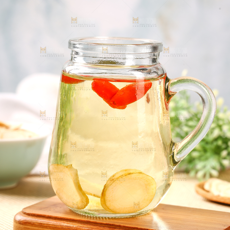 一杯西洋参茶