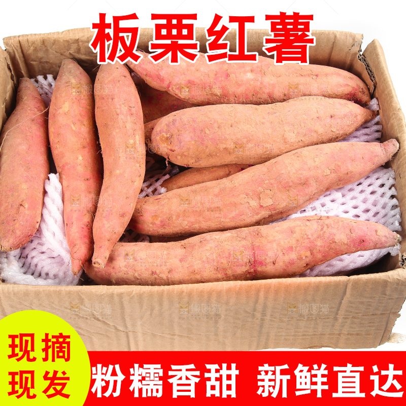 一箱板栗红薯