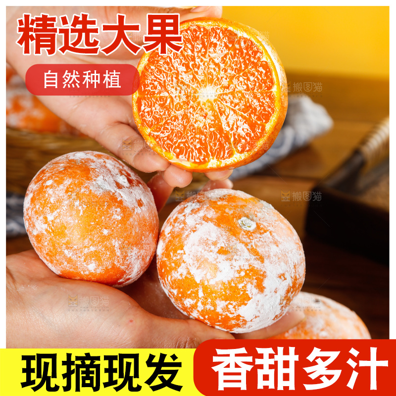 手里捧着脏脏柑