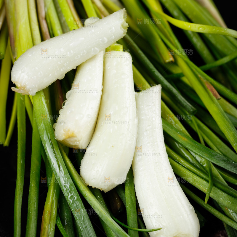新鲜的四川藠头