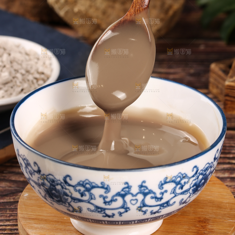 一碗冲泡过的柴葛粉