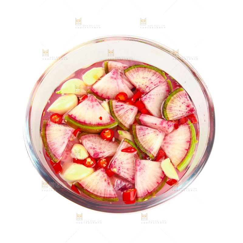 一碗泡椒冰淇淋萝卜
