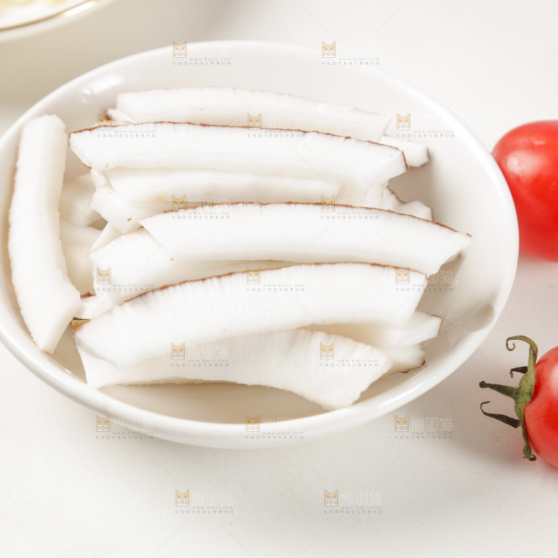 一碟椰子肉