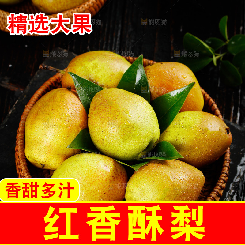 一篮红香酥梨
