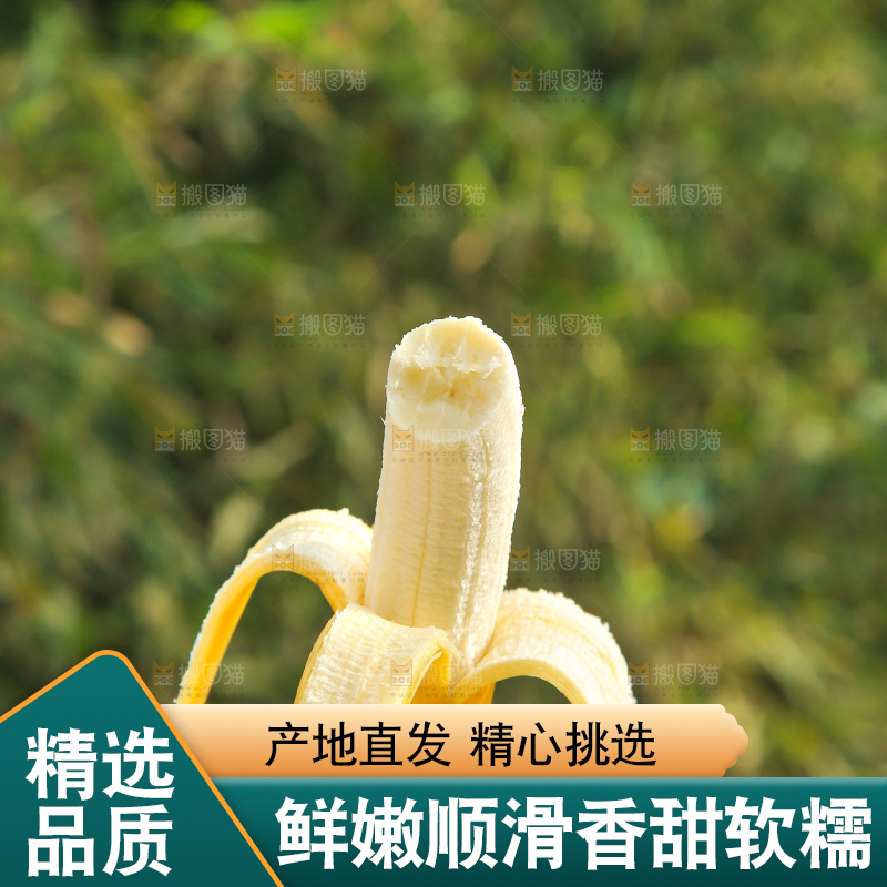 手里拿着香蕉