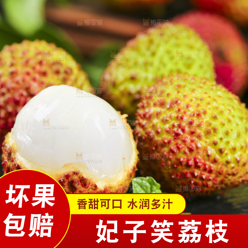 黑底上放着福建妃子笑