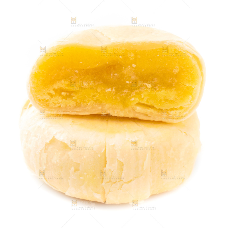 白底上的榴莲饼