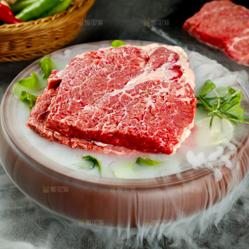 新鲜的牛腩肉