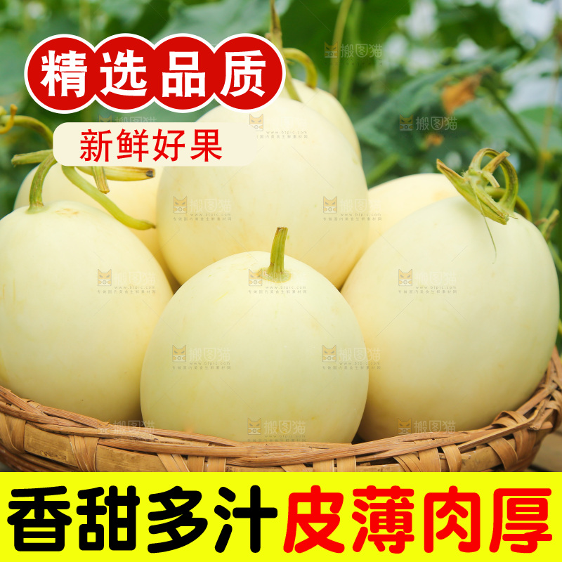一篮阎良甜瓜