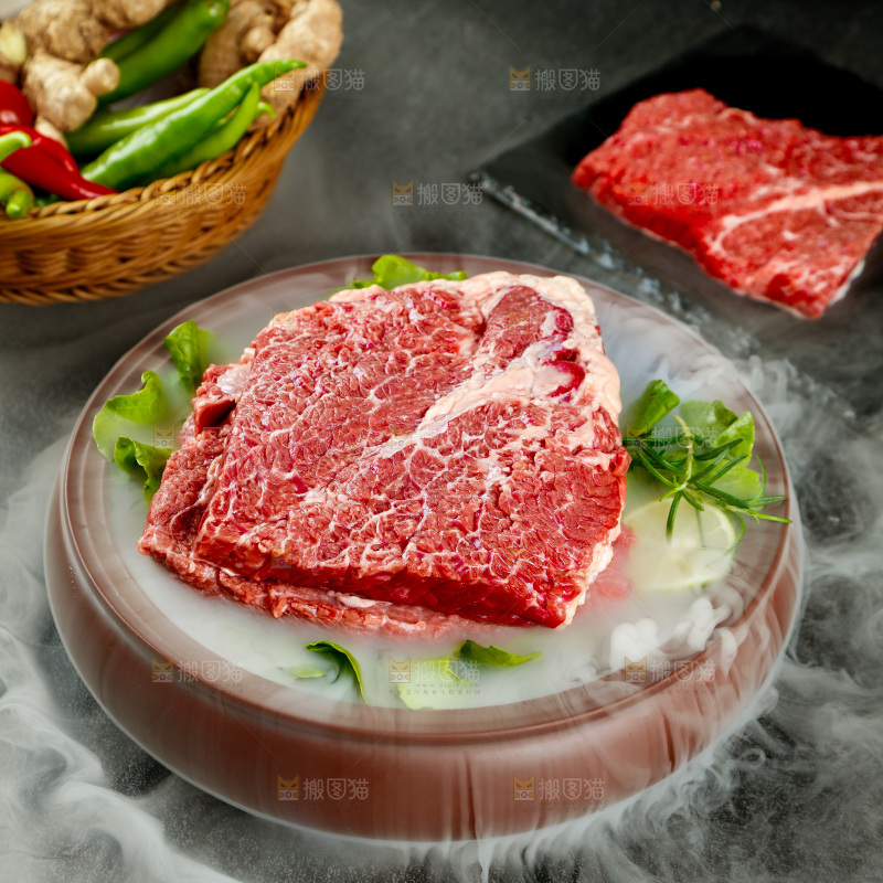 新鲜的牛腩肉