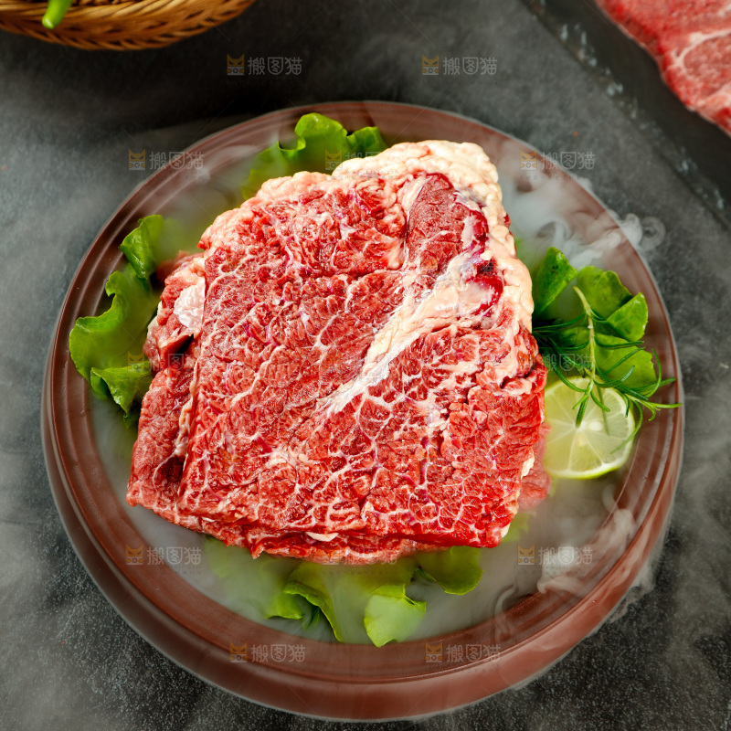 新鲜的牛腩肉