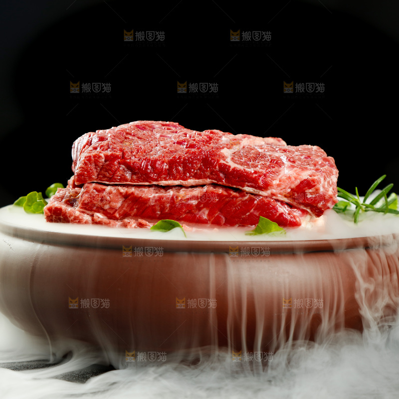 新鲜的牛腩肉