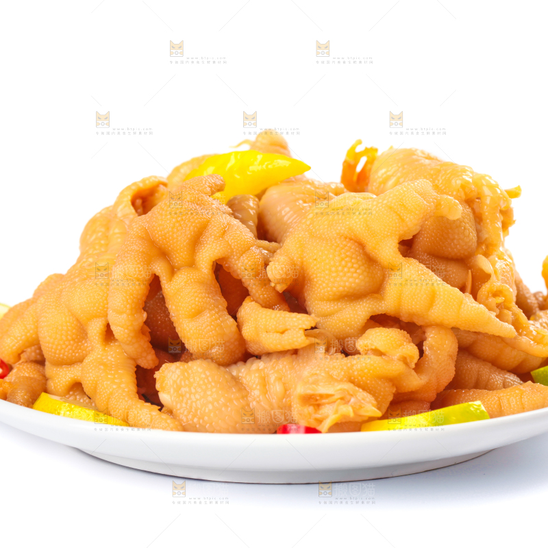 一盘柠檬无骨凤爪