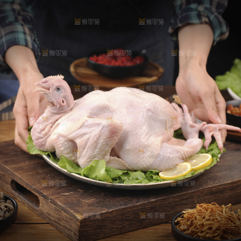 一盘土鸡