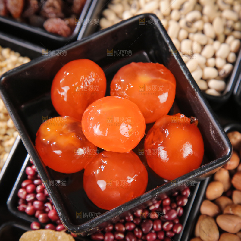 粽子食材纹理