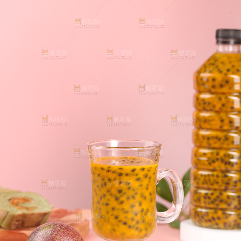 一杯百香果果酱