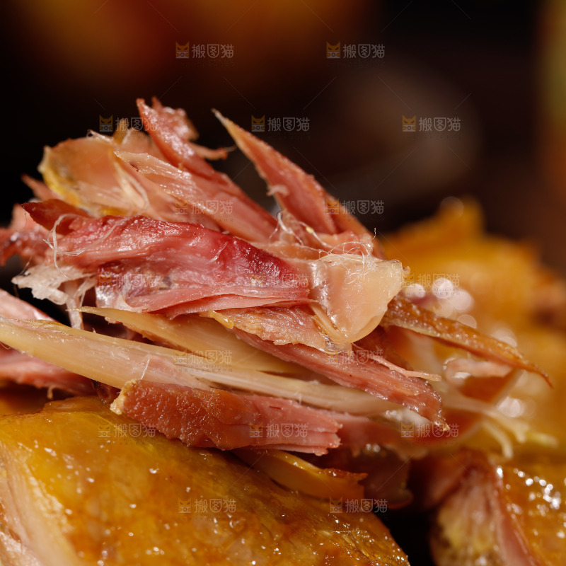 盐焗鸡特写