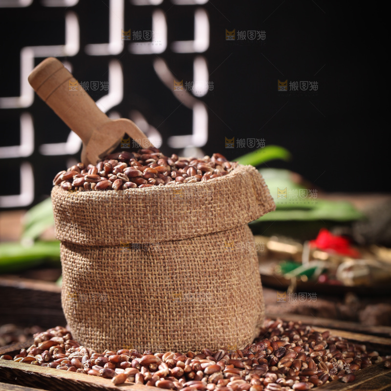 一小麻袋黑小麦