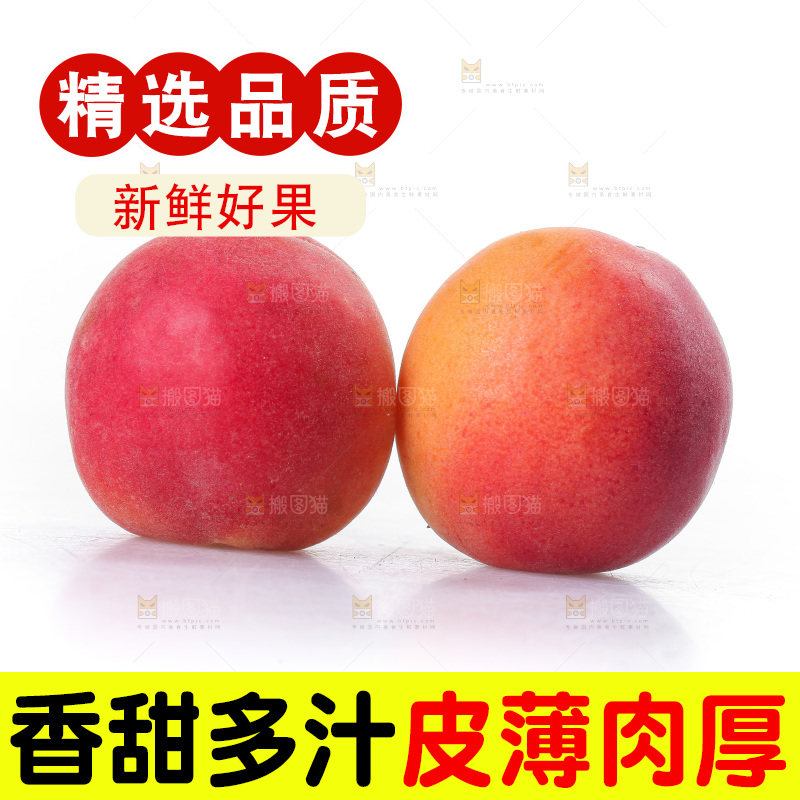 白底上放着小红杏