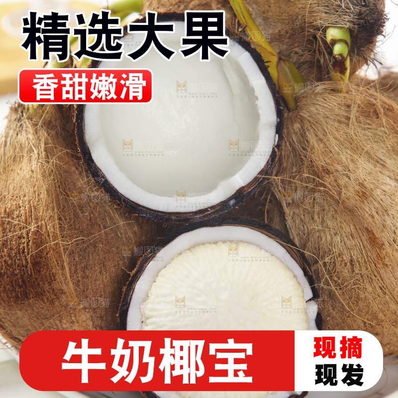 一盘海南椰宝