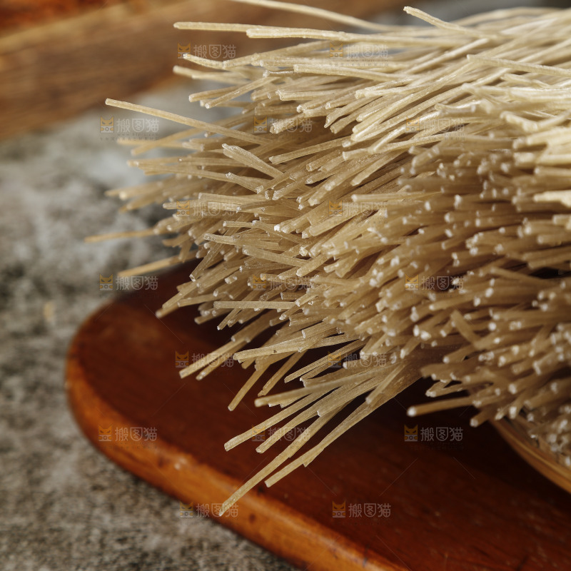 红薯粉特写