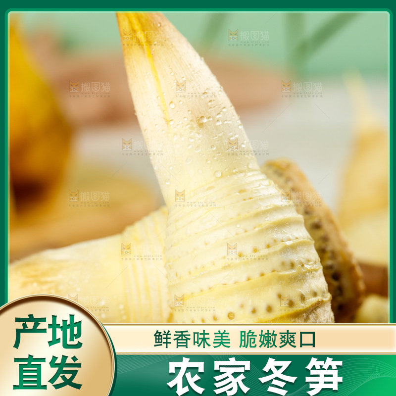 篮子里的冬笋