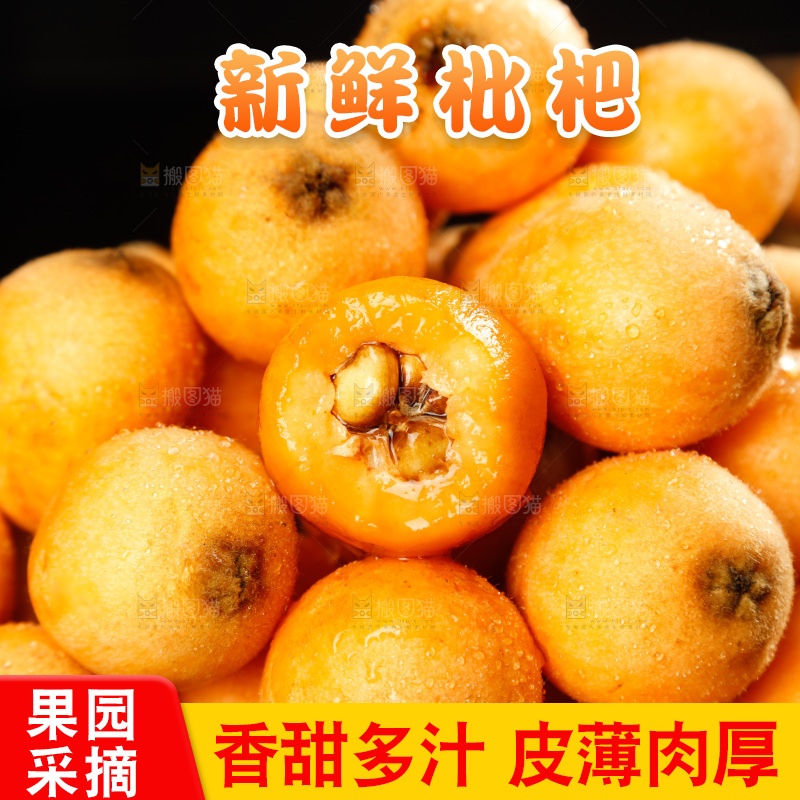 一堆四川米易枇杷
