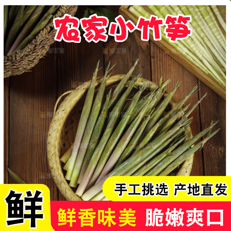 篮子里装着小春笋