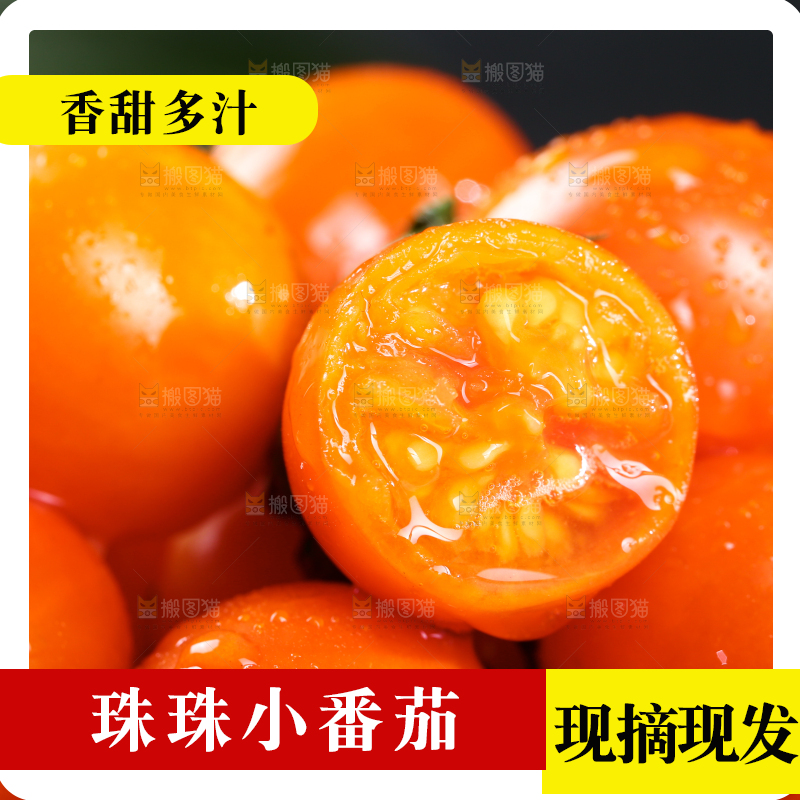 一堆小番茄