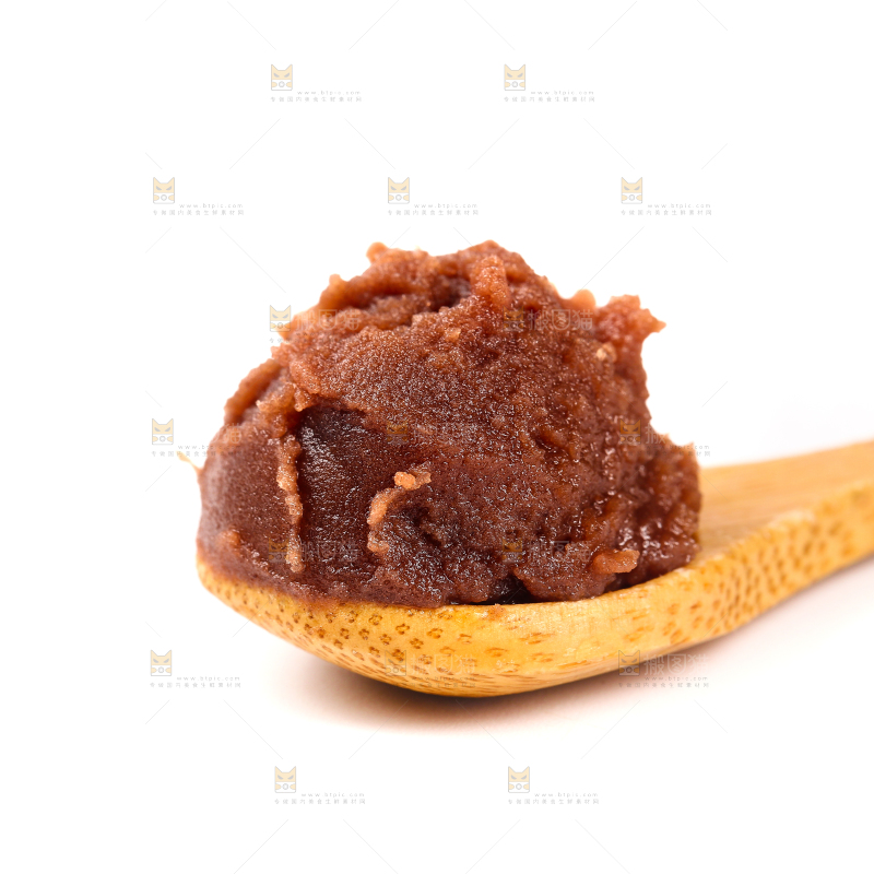 勺子上的豆沙馅