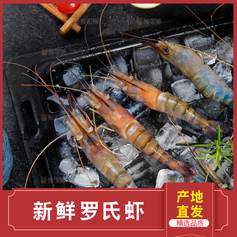 冰冻罗氏虾