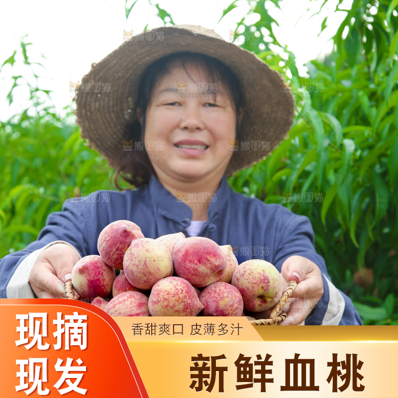 农民手上提着一筐胭脂红