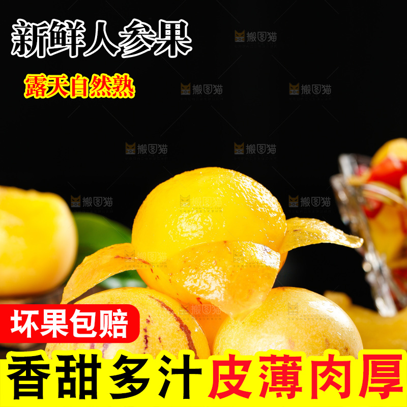 深底上的人参果
