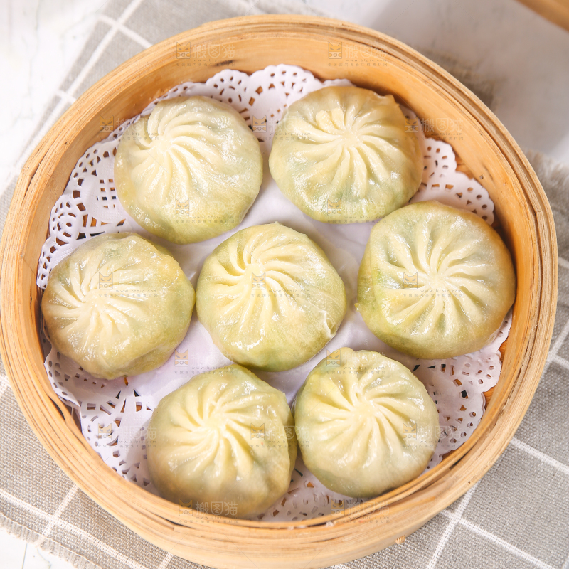 蒸笼里的小包子